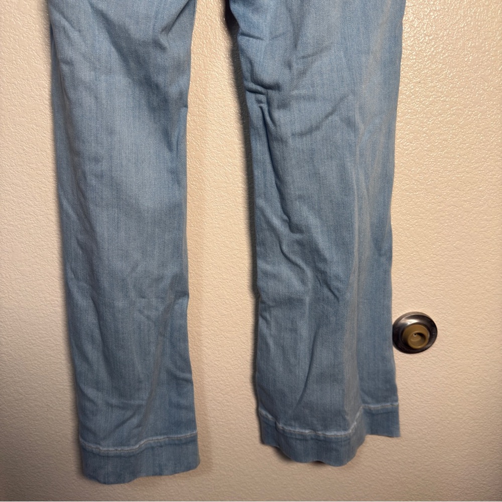 Pilcro and the Letterpress‎ Light Blue High Rose Bootcut Jeans Sz 30 - Picture 9 of 11